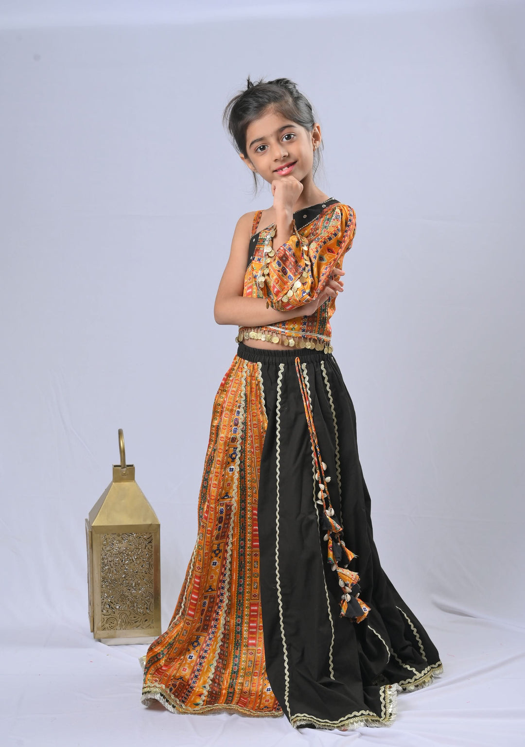 Garba Delight Top & Skirt | Made To Order
