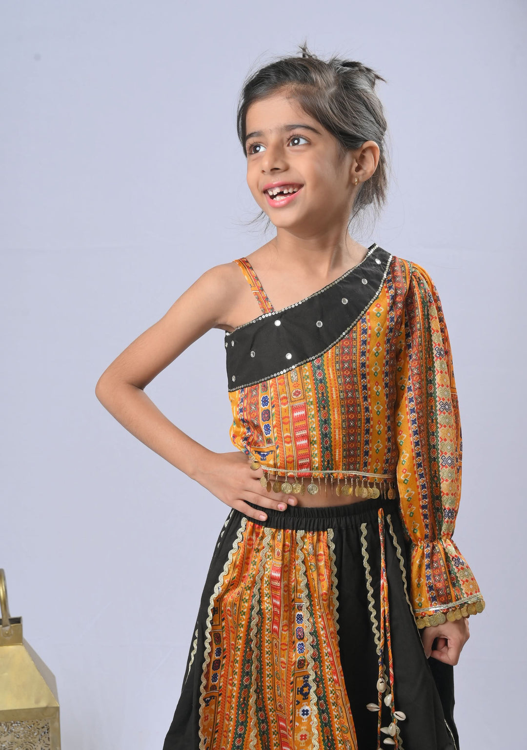 Garba Delight Top & Skirt | Made To Order