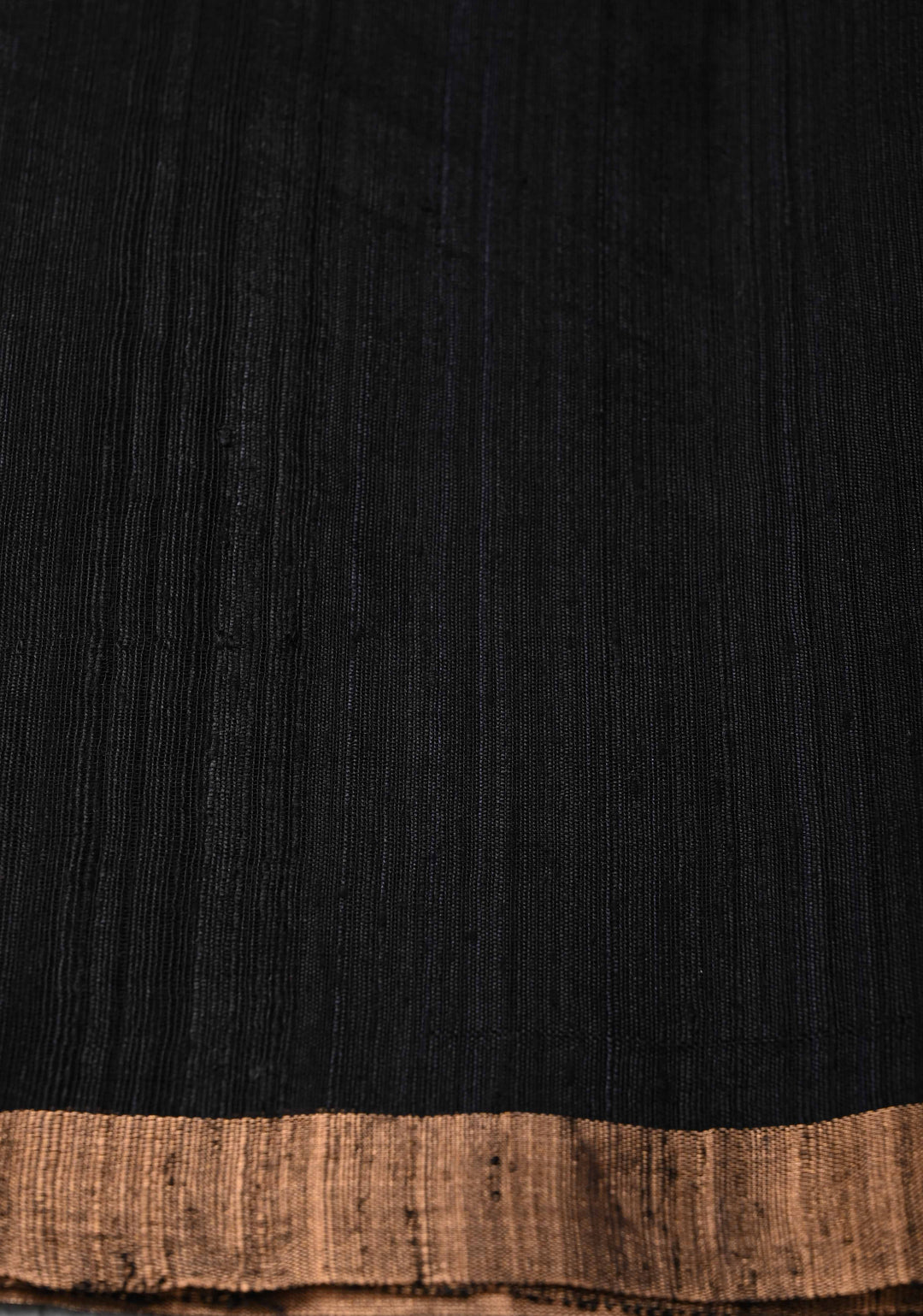 Black Matka Muslin Saree with pocket sequins and Paithani Style Pallu | SILK MARK CERTIFIED