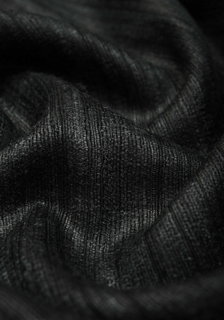 Bluish Grey Geecha Tussar tissue Saree with Minimal Zari Border | SILK MARK CERTIFIED (Copy)