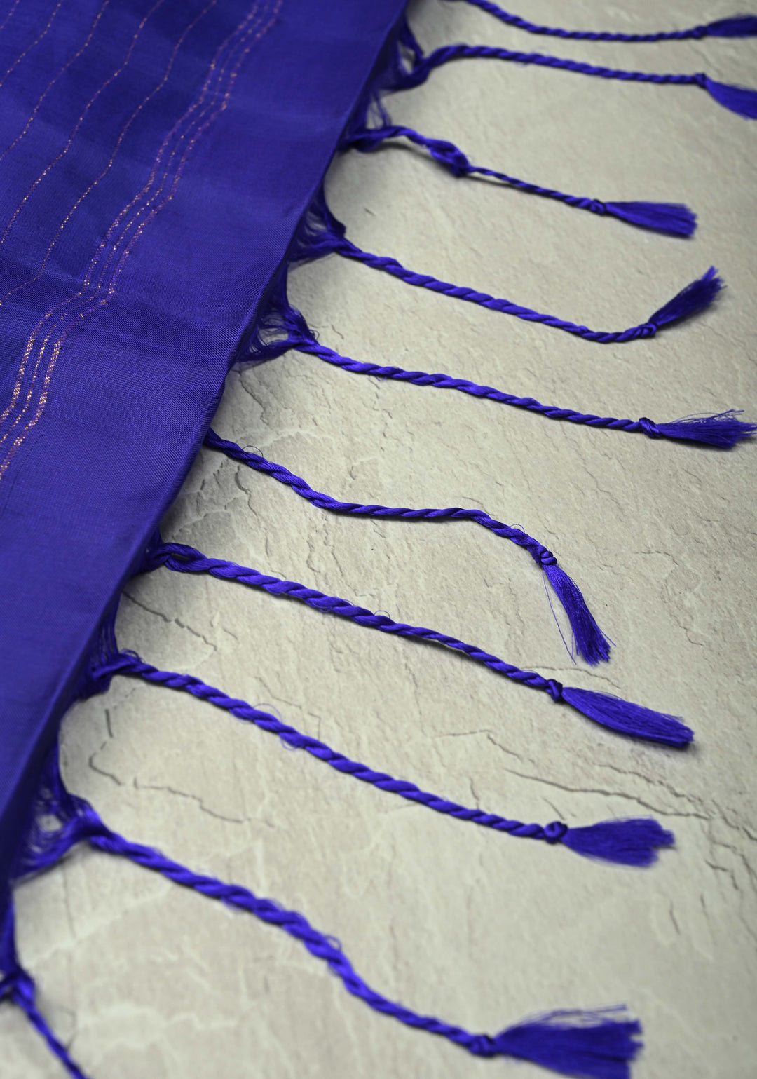 Bluish Green Color Pure Kanjivaram Soft Silk Handloom Saree Nadee with Minimal Zari Border | SILK MARK CERTIFIED