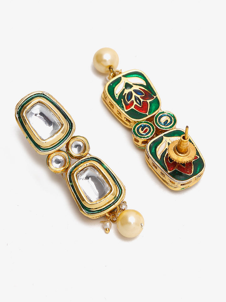Khoj Kundan Choker with Earrings | SHOBITAM