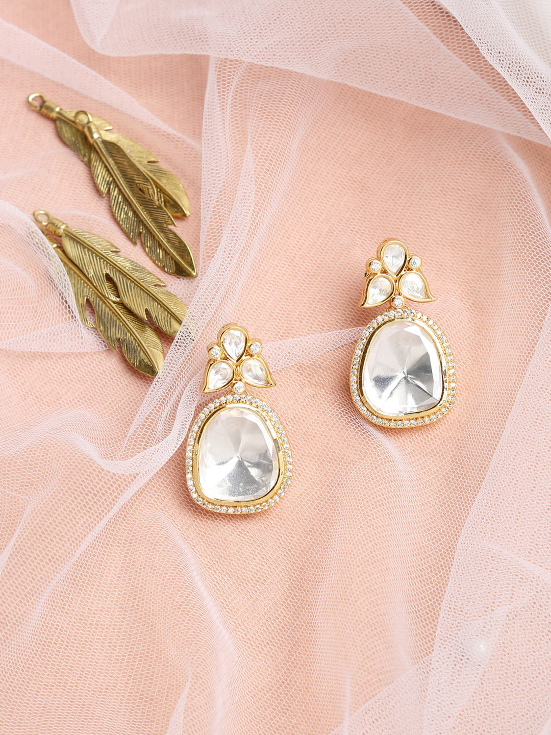 Women's Kundan Earrings | SHOBITAM