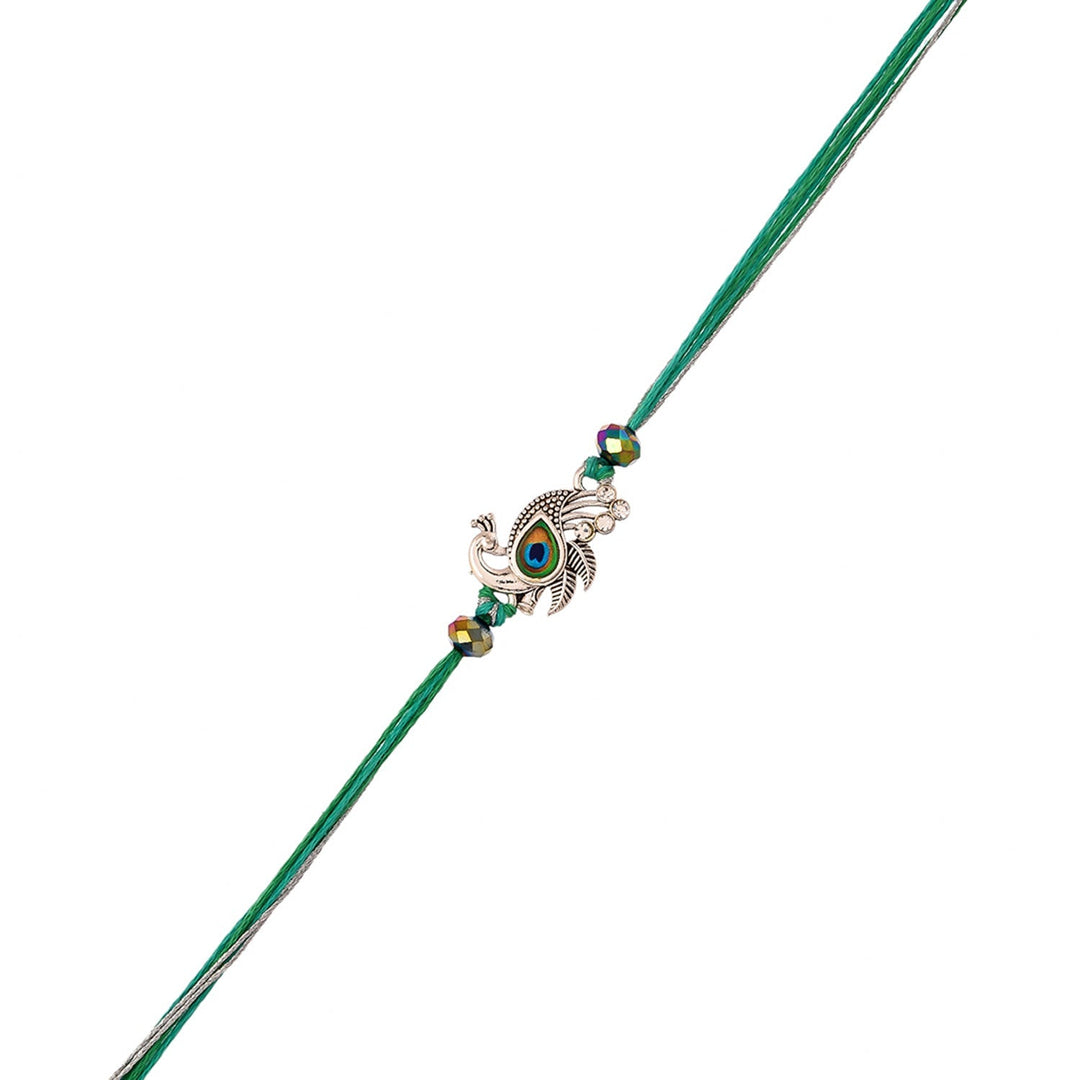 Lord Krishna Motifs Divine Thread Rakhi For Brother  | SHOBITAM