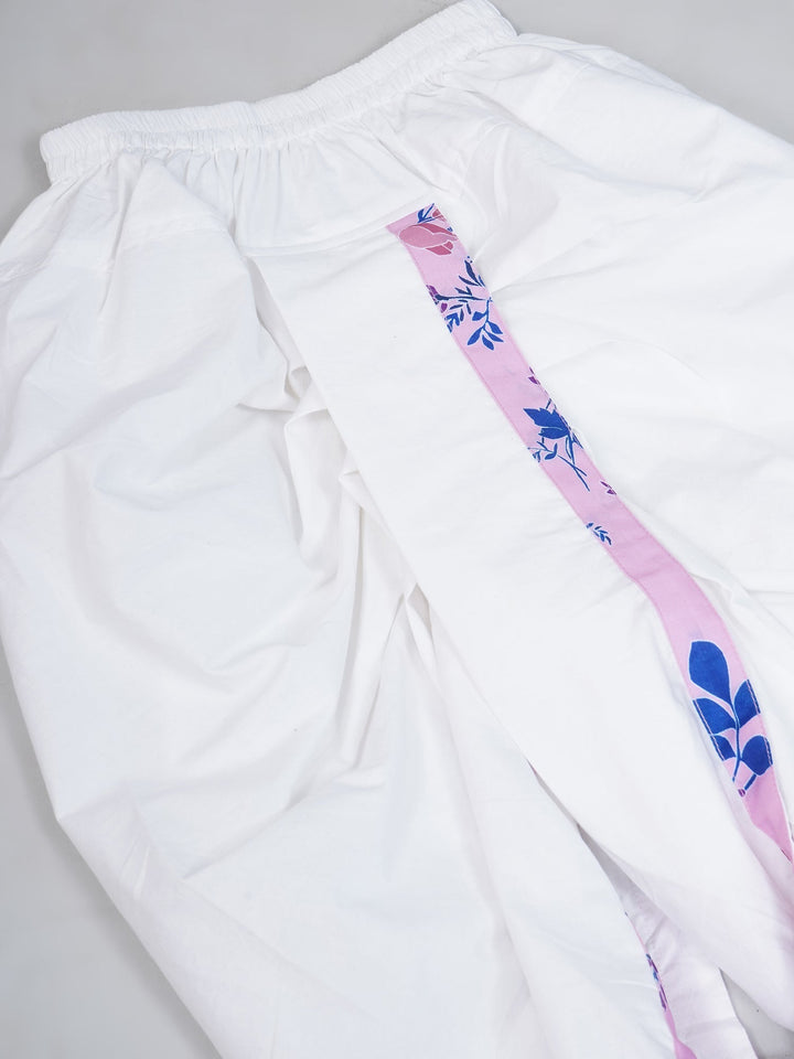 Boys Lavender Tulip Kurta Dhoti Set | SHOBITAM