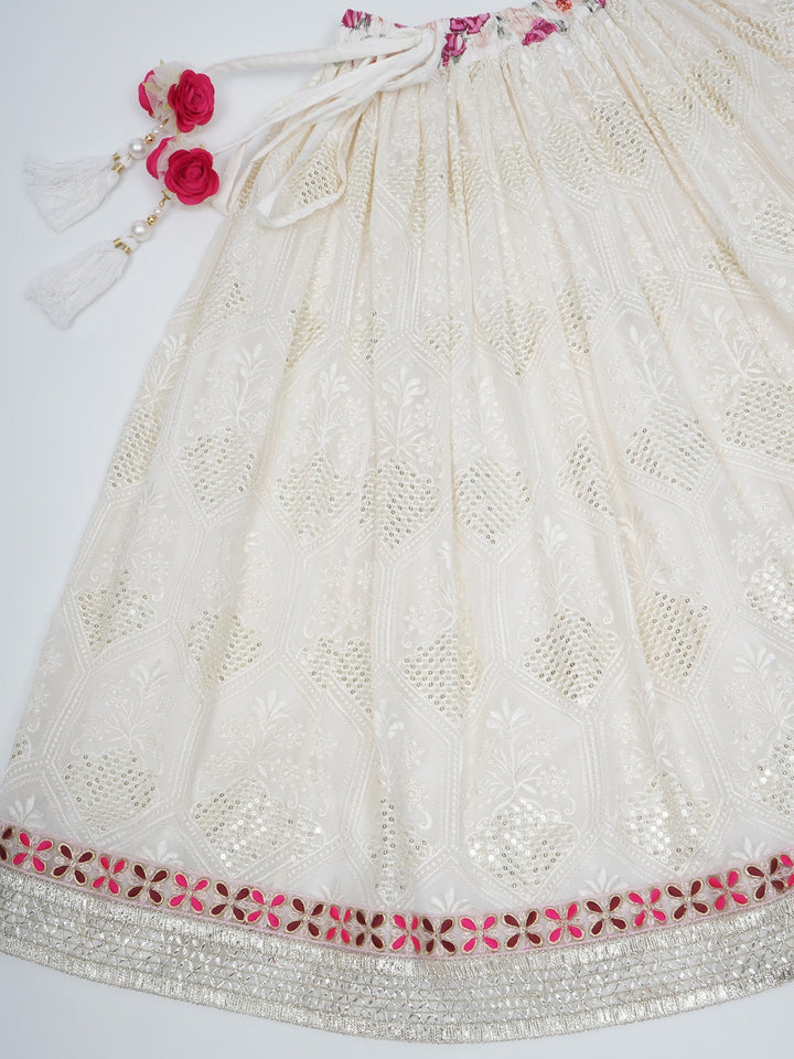 Girls Royal Rose Gulabo Lehenga Set | SHOBITAM