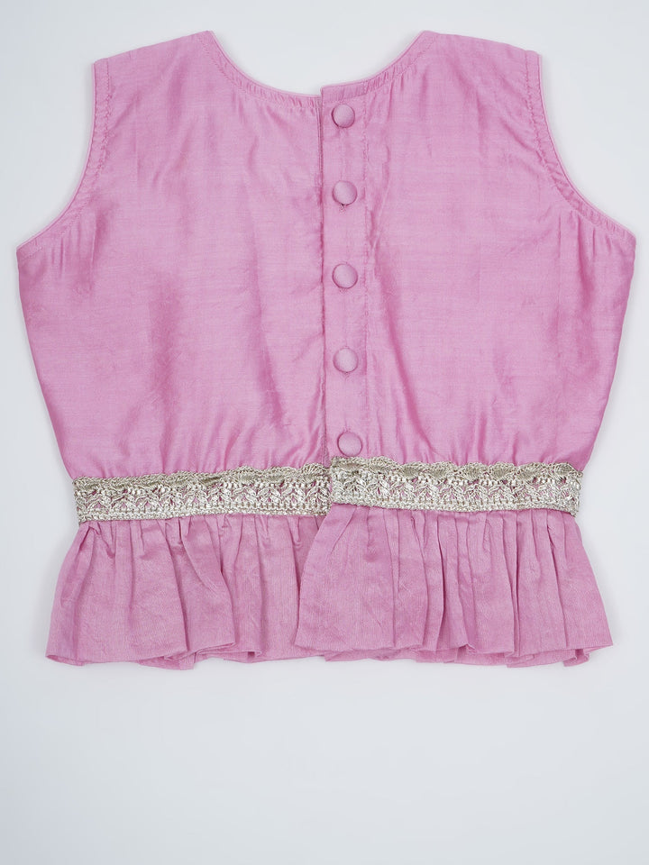 Girls Pious Kamdhenu Lehenga Set | SHOBITAM
