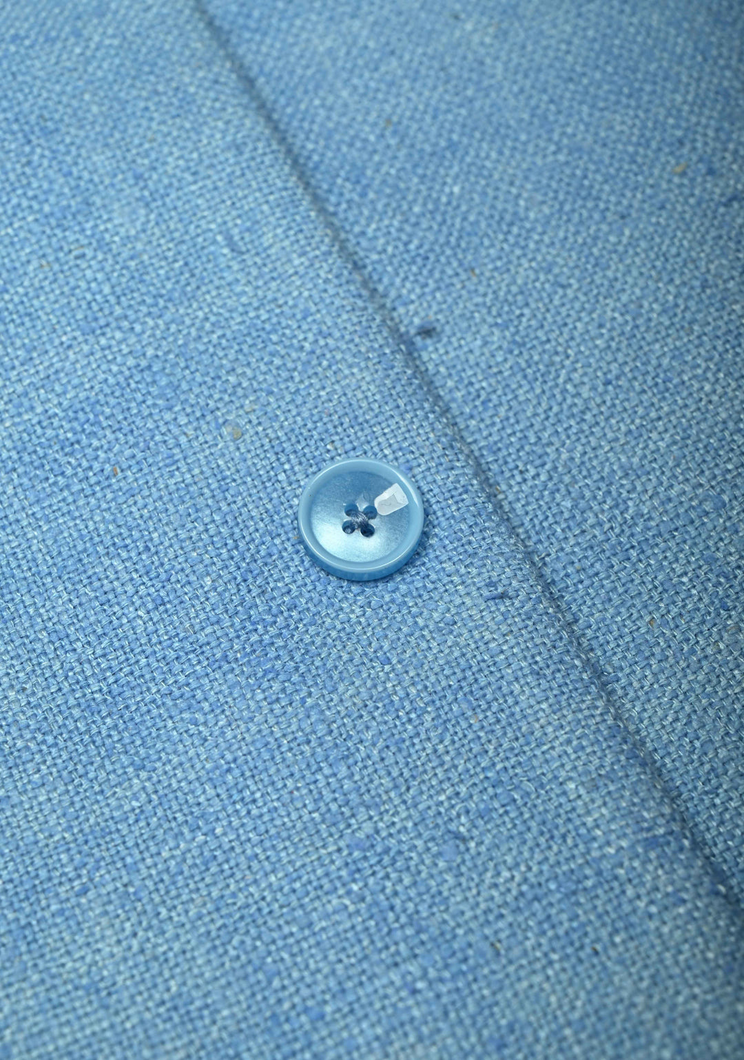 Size  : Men's Pastel Blue Jute Silk Nehru Jacket / Waistcoat