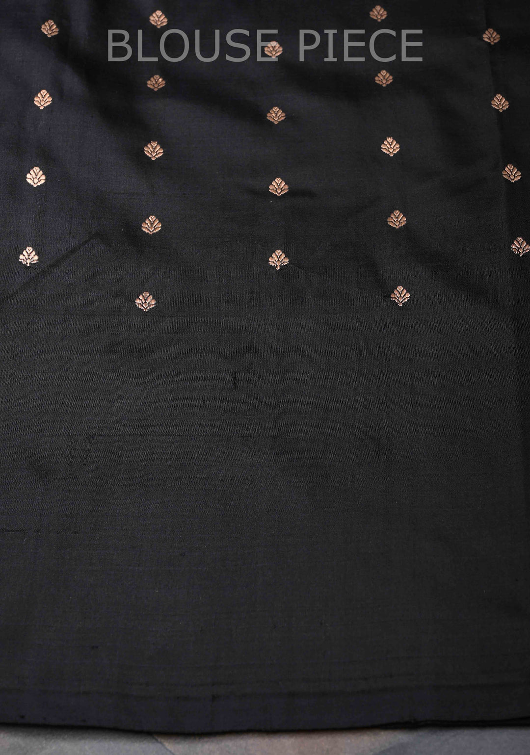 Black Banarasi Katan Silk Saree with Floral Butta And Meenakari Zari  Border | SILK MARK CERTIFIED