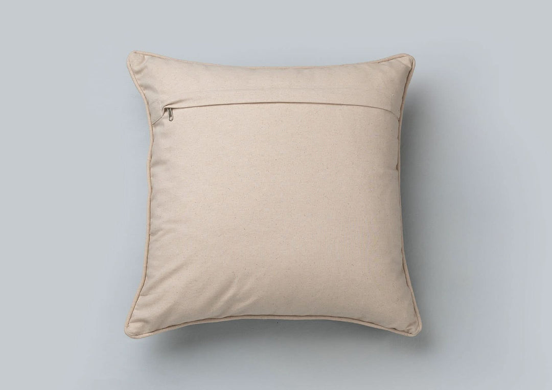 Aztec Geometric design Black Cushion Cover in 100% Pure Cotton,