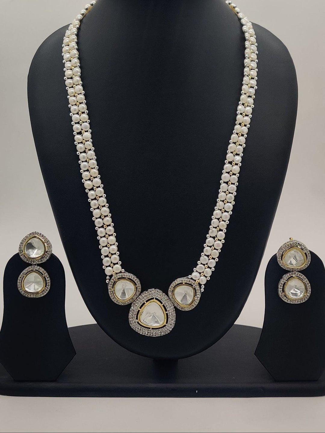 Royal Polki Layers Pendent Set | SHOBITAM