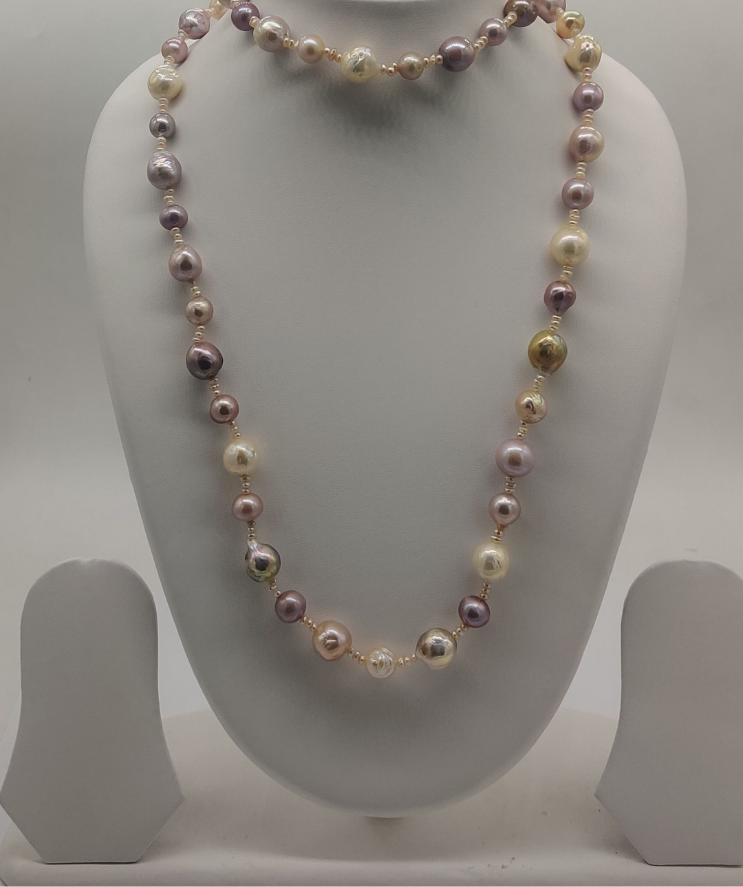 Champagne Bloom Harmony Fancy Necklace | SHOBITAM
