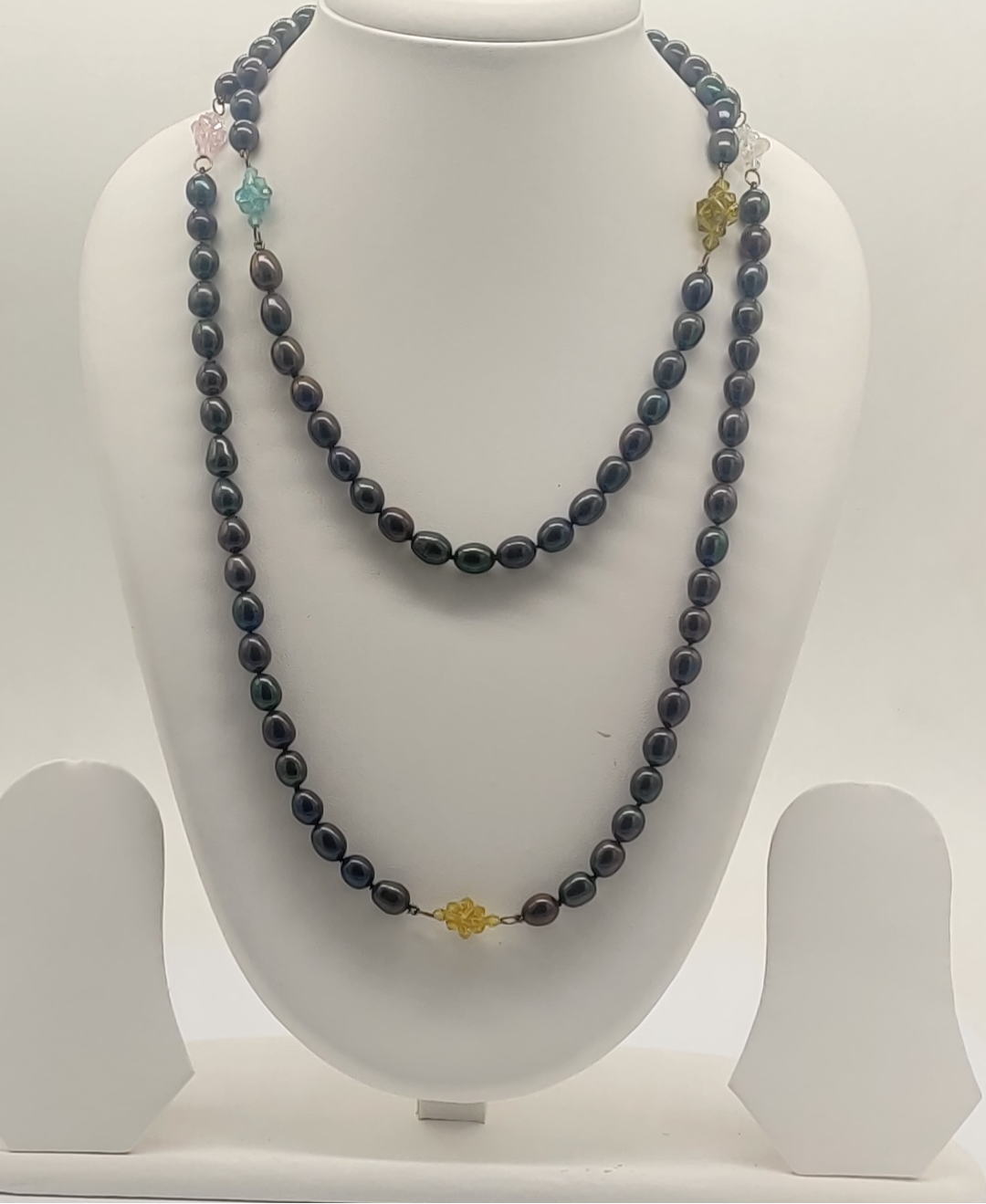 Night Bloom Garland Fancy Necklace | SHOBITAM