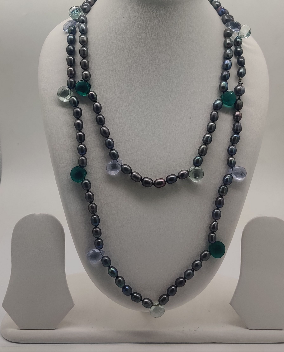 Forest Mist Cascade Fancy Necklace | SHOBITAM