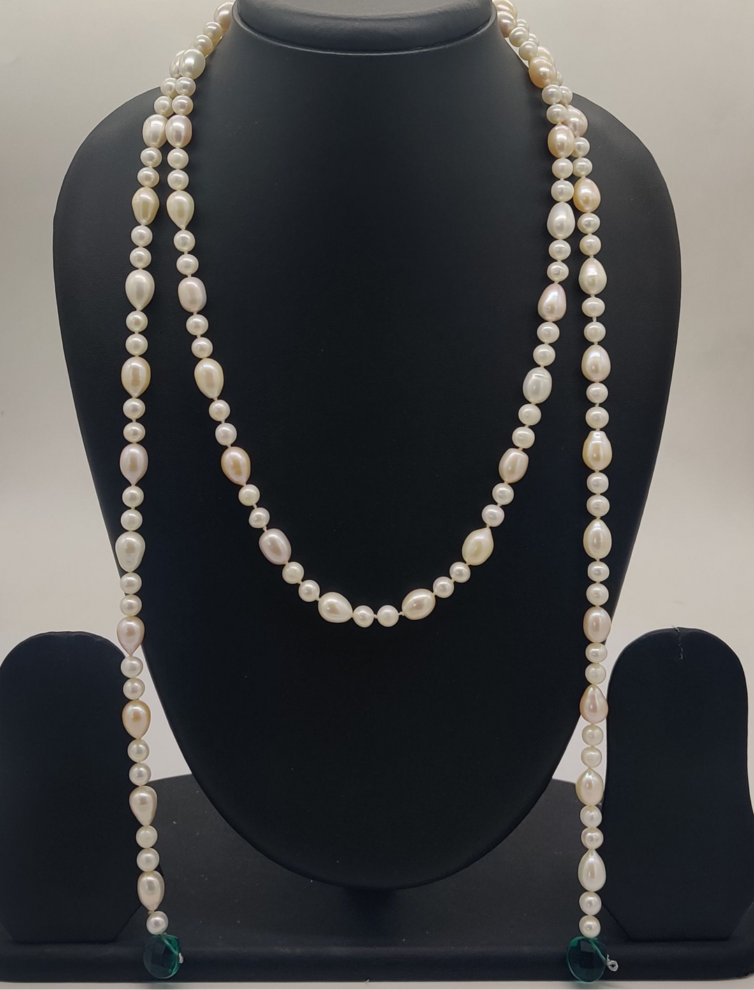 Classic Flow Baroque Strand Fancy Necklace | SHOBITAM