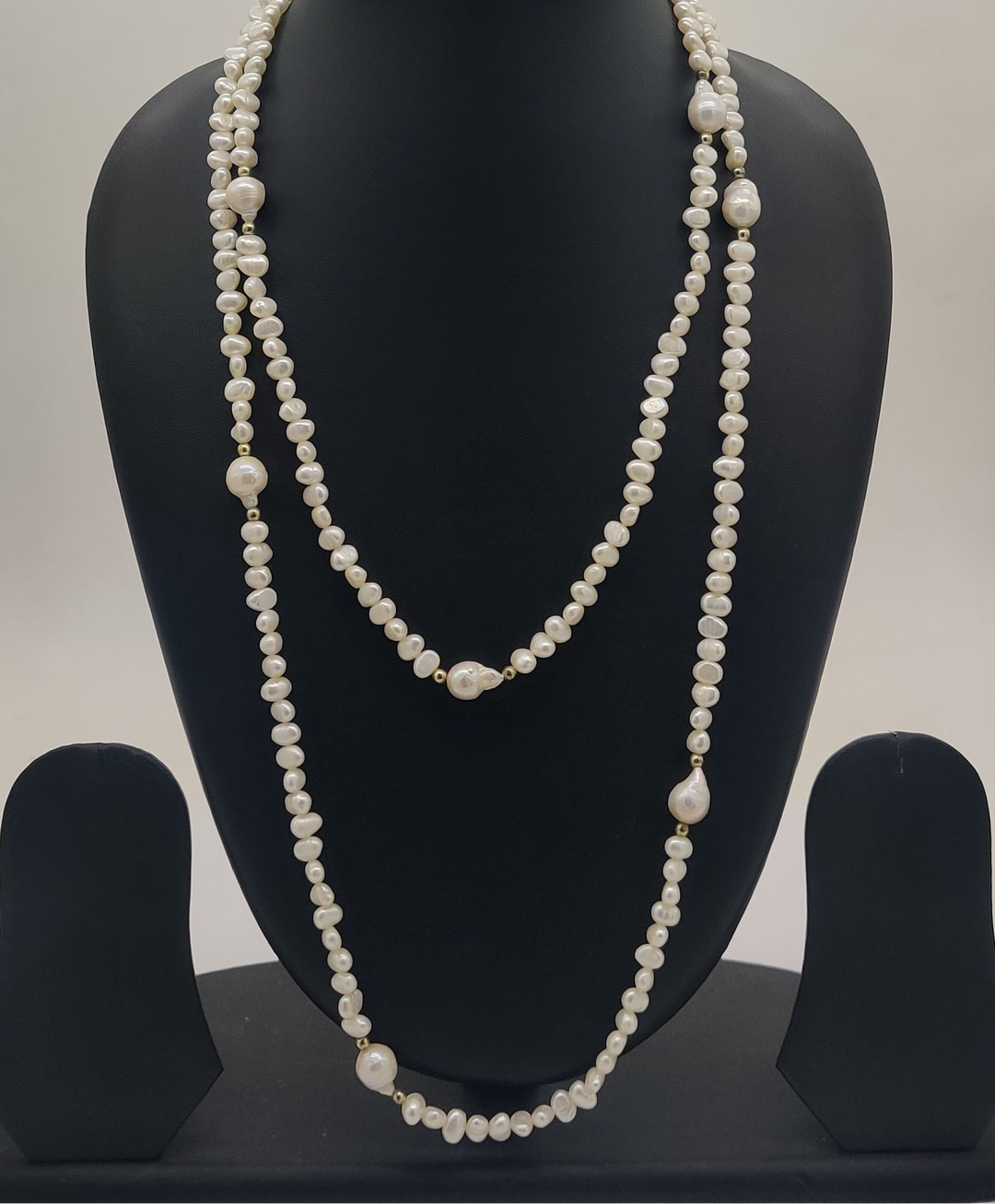 Baroque Cascade Harmony Fancy Necklace | SHOBITAM