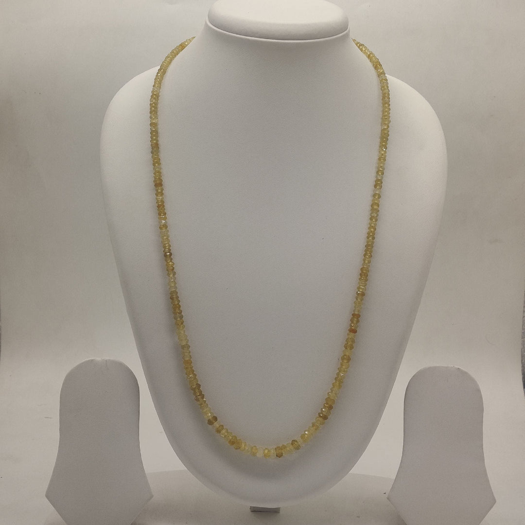 Golden Horizon Long Beaded Stone Necklace | SHOBITAM