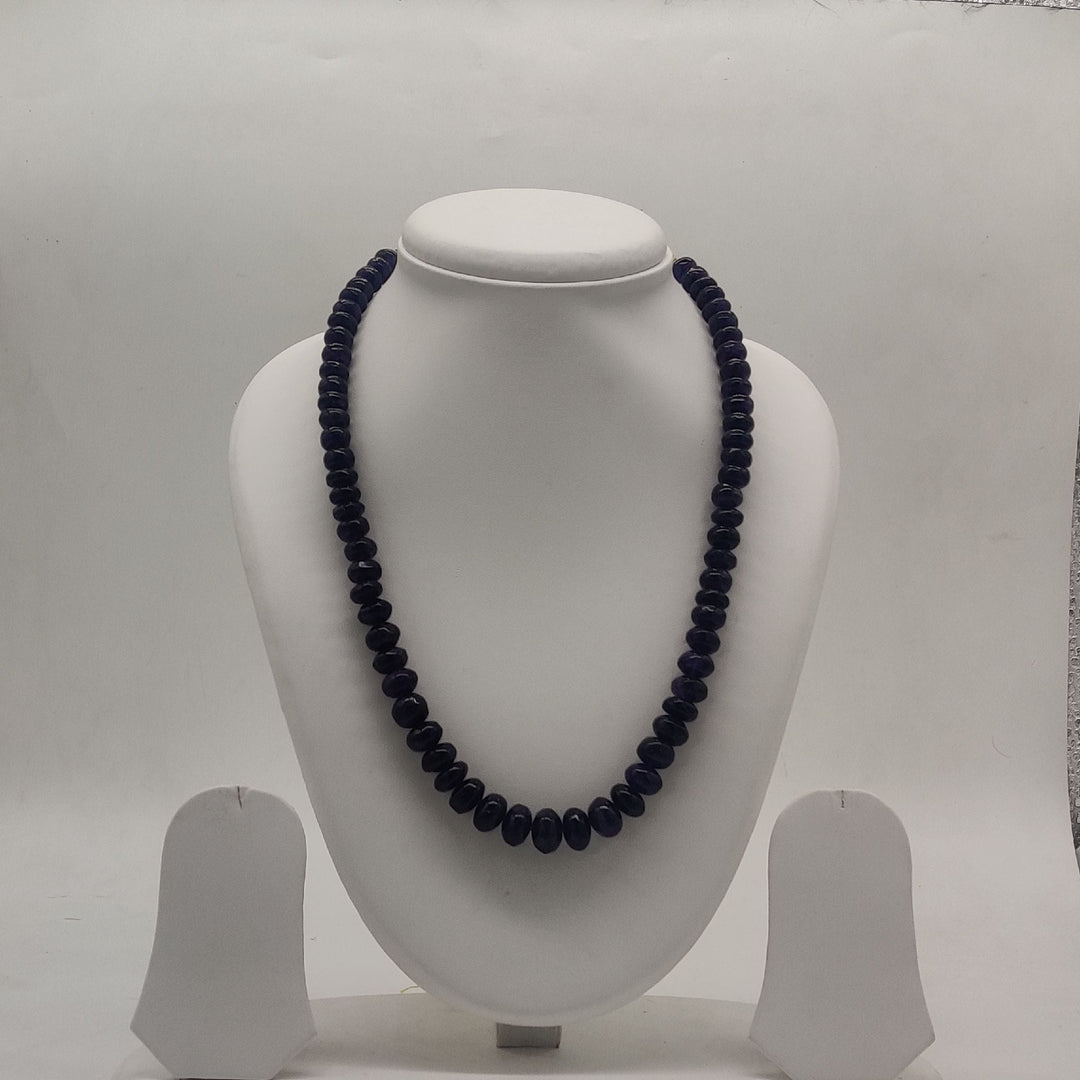 Obsidian Grace Graduated Stone Necklace | SHOBITAM