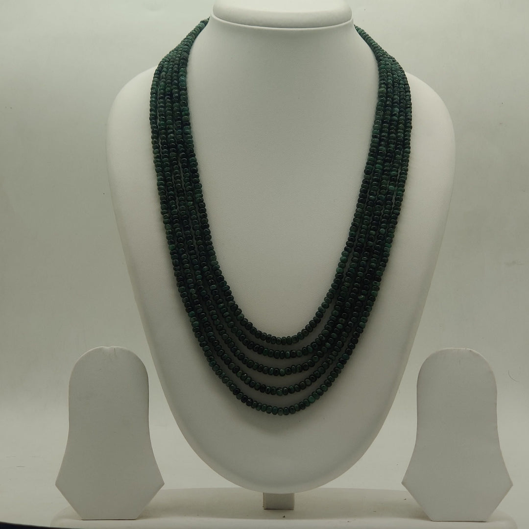 Forest Twilight Layered Beaded Stone Necklace | SHOBITAM