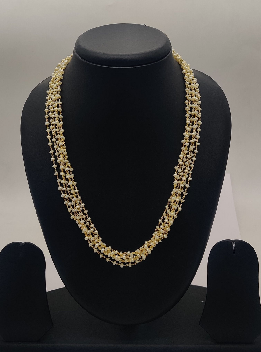 Taar Mala Multi-Strand Freshwater Pearl Taar Mala | SHOBITAM
