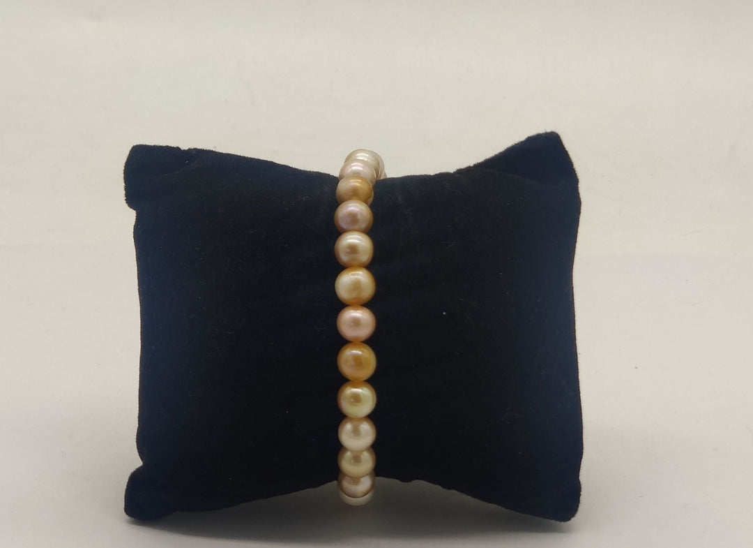 Multicolor Pearls Bracelet | SHOBITAM