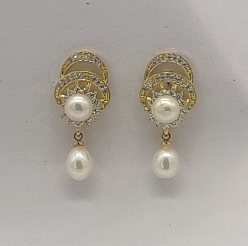 Pure Pearls Stud Earrings | SHOBITAM