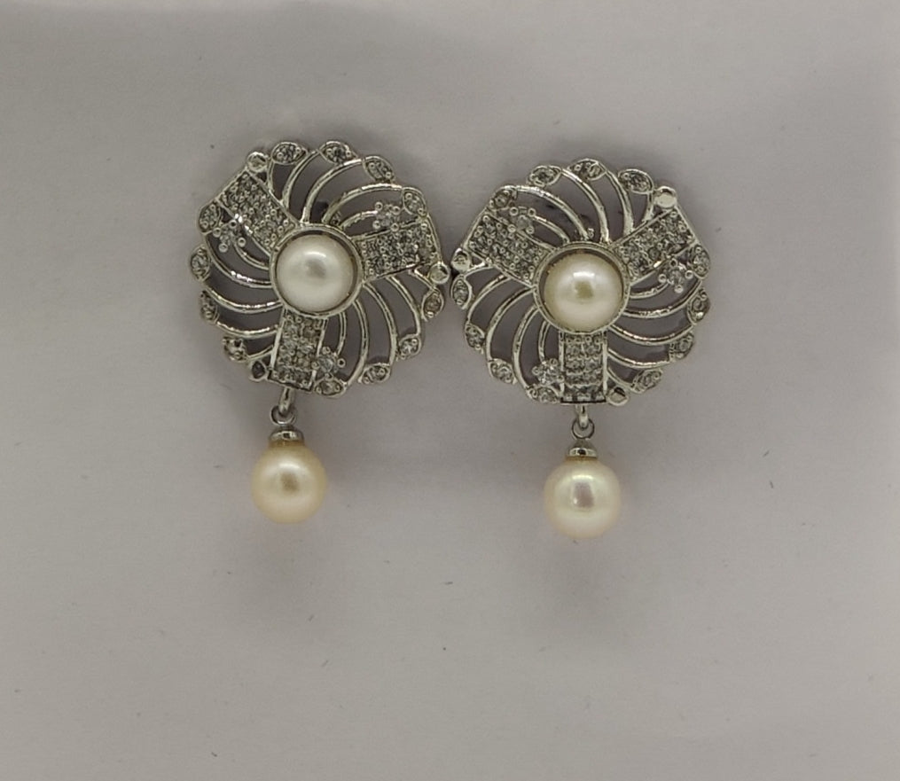 Pure Pearls Stud Earrings | SHOBITAM