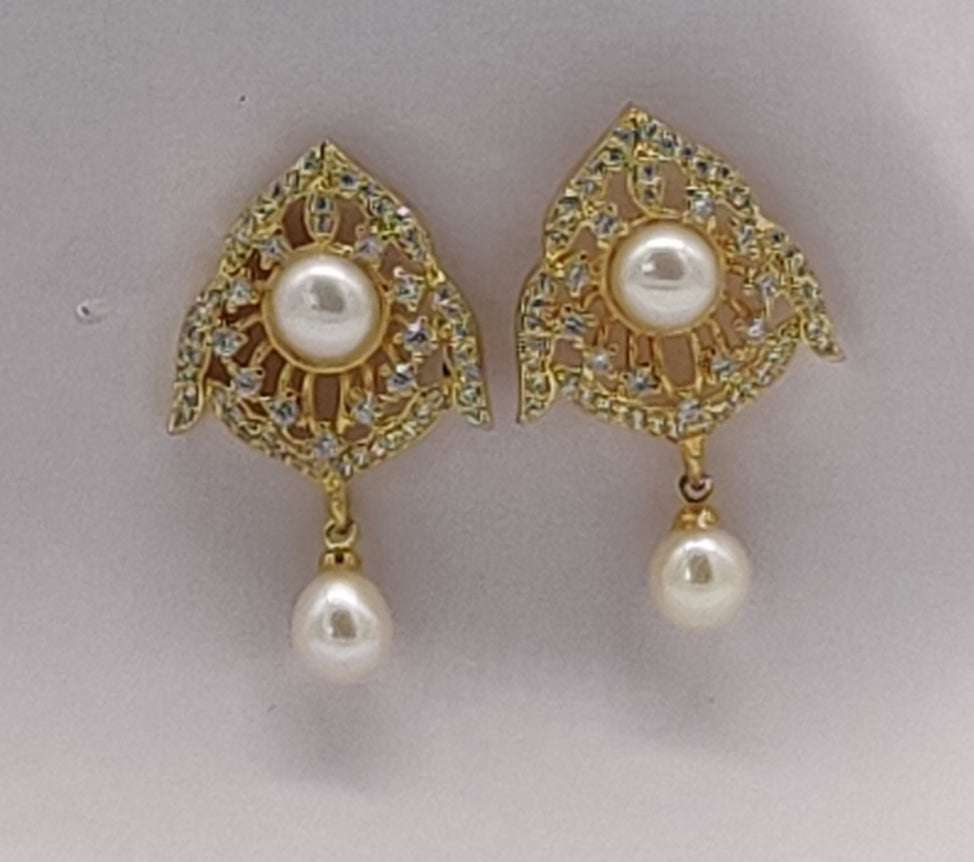 Pure Pearls Stud Earrings | SHOBITAM