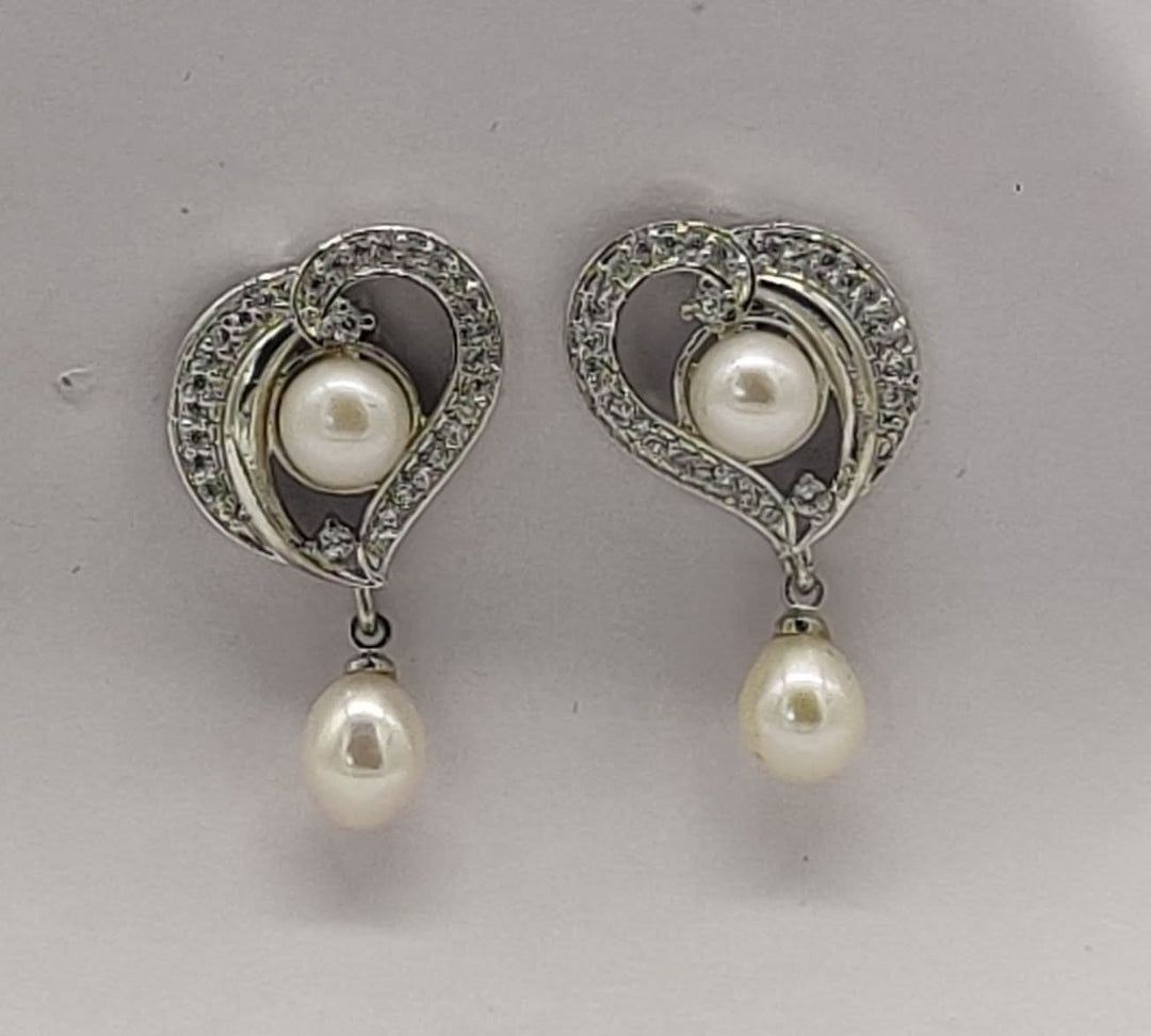 Pure Pearls Stud Earrings | SHOBITAM