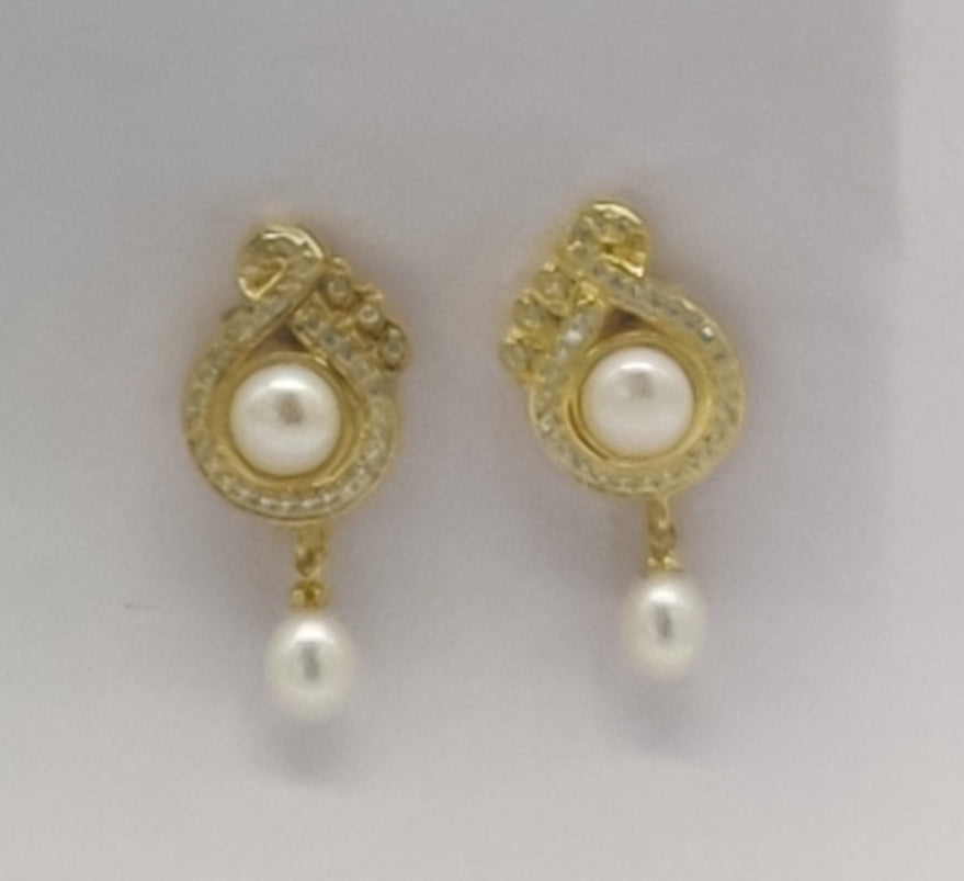 Pure Pearls Stud Earrings | SHOBITAM