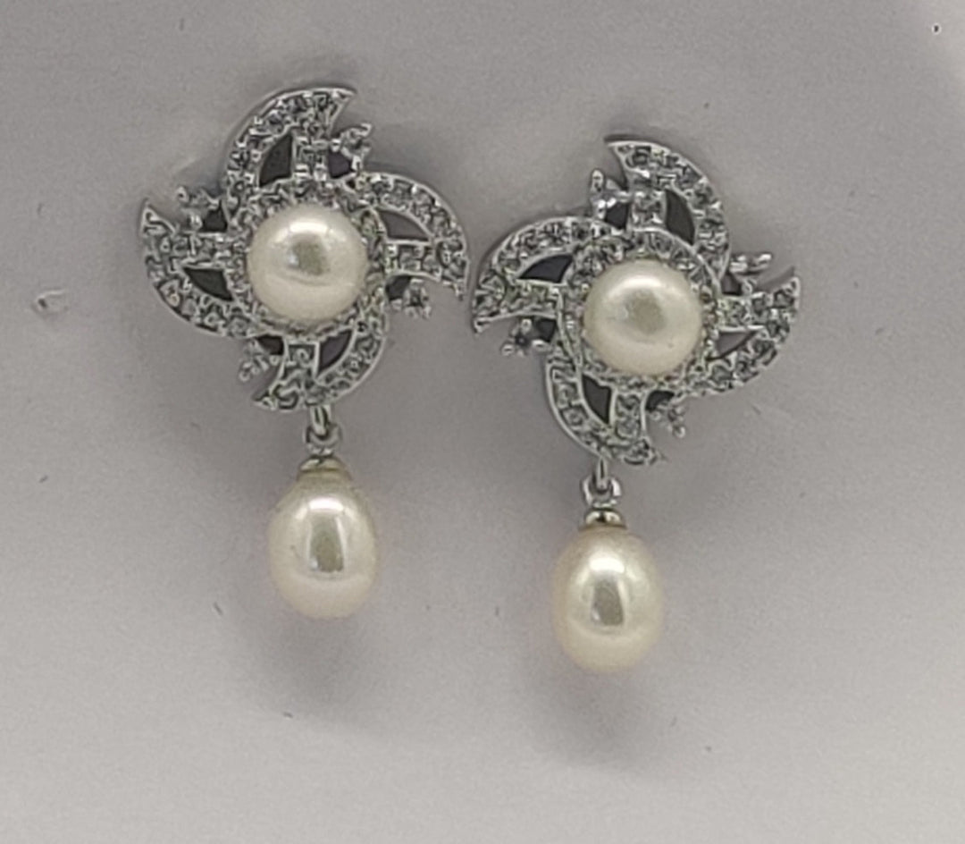 Pure Pearls Stud Earrings | SHOBITAM