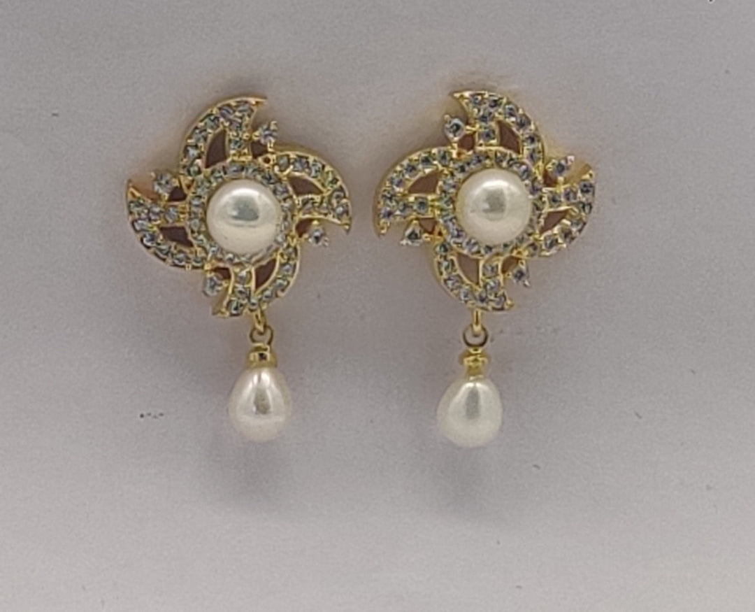 Pure Pearls Stud Earrings | SHOBITAM