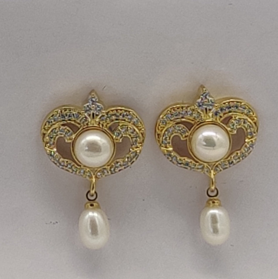 Pure Pearls Stud Earrings | SHOBITAM