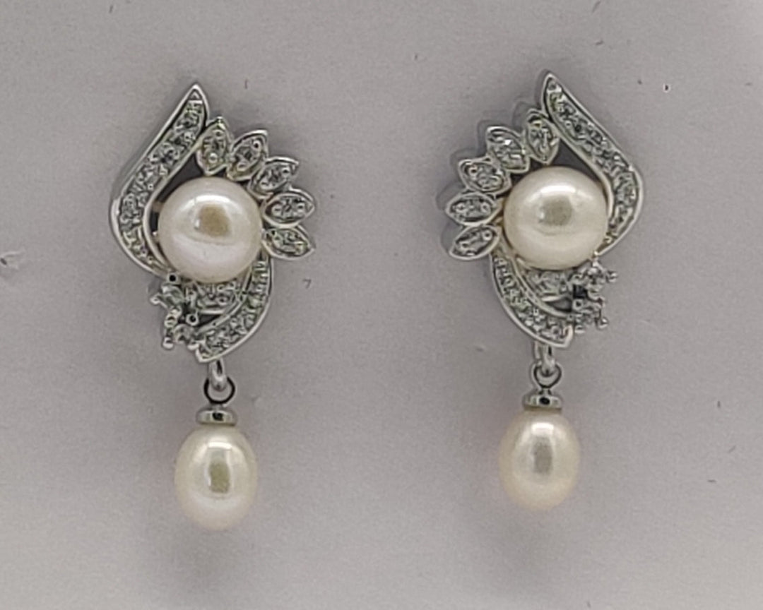 Pure Pearls Stud Earrings | SHOBITAM
