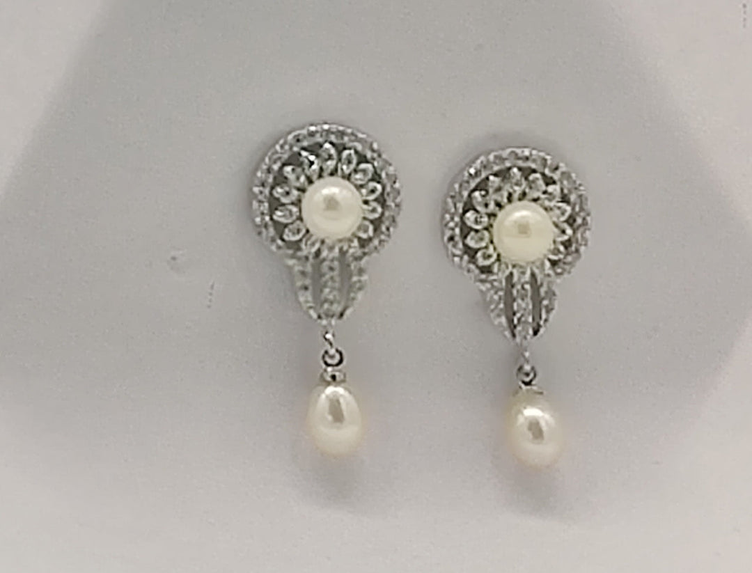 Pure Pearls Stud Earrings | SHOBITAM