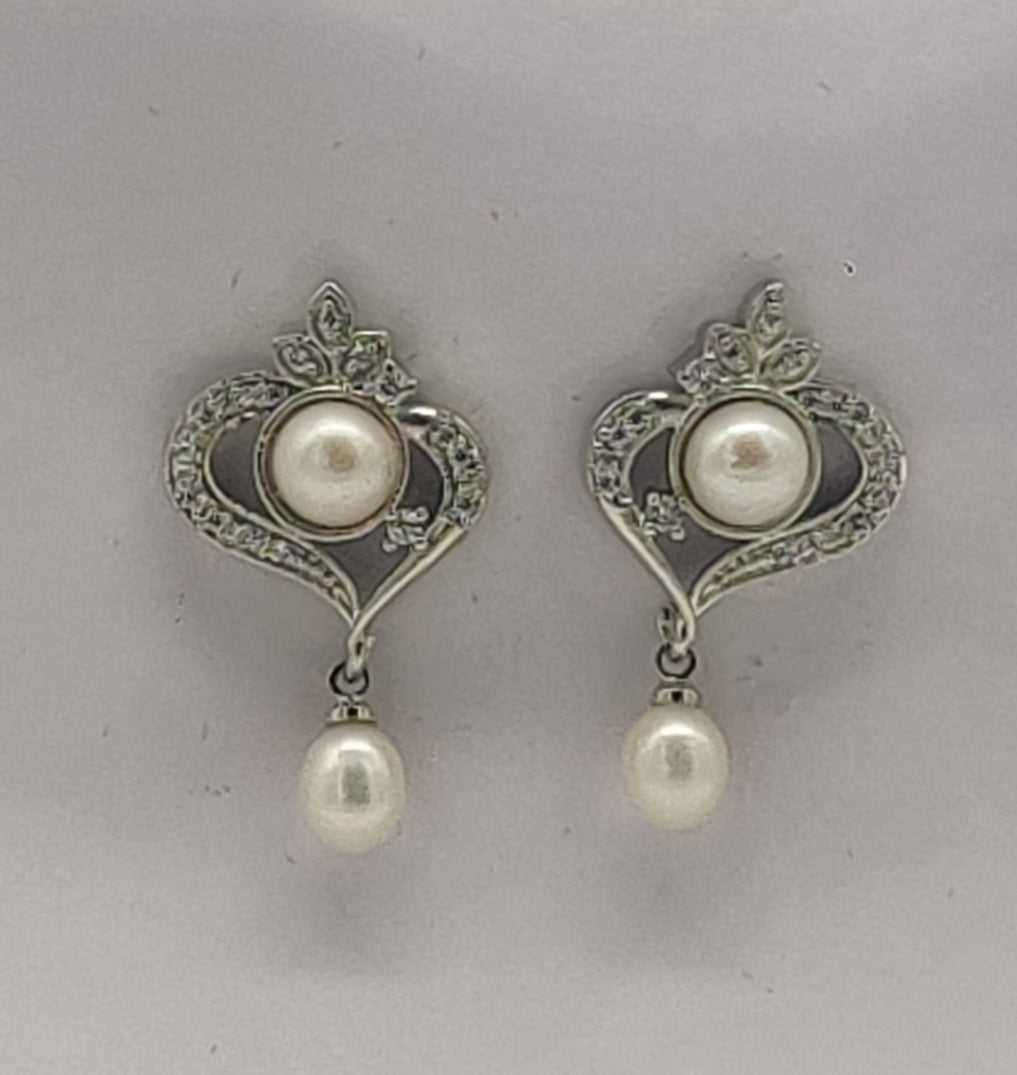 Pure Pearls Stud Earrings | SHOBITAM