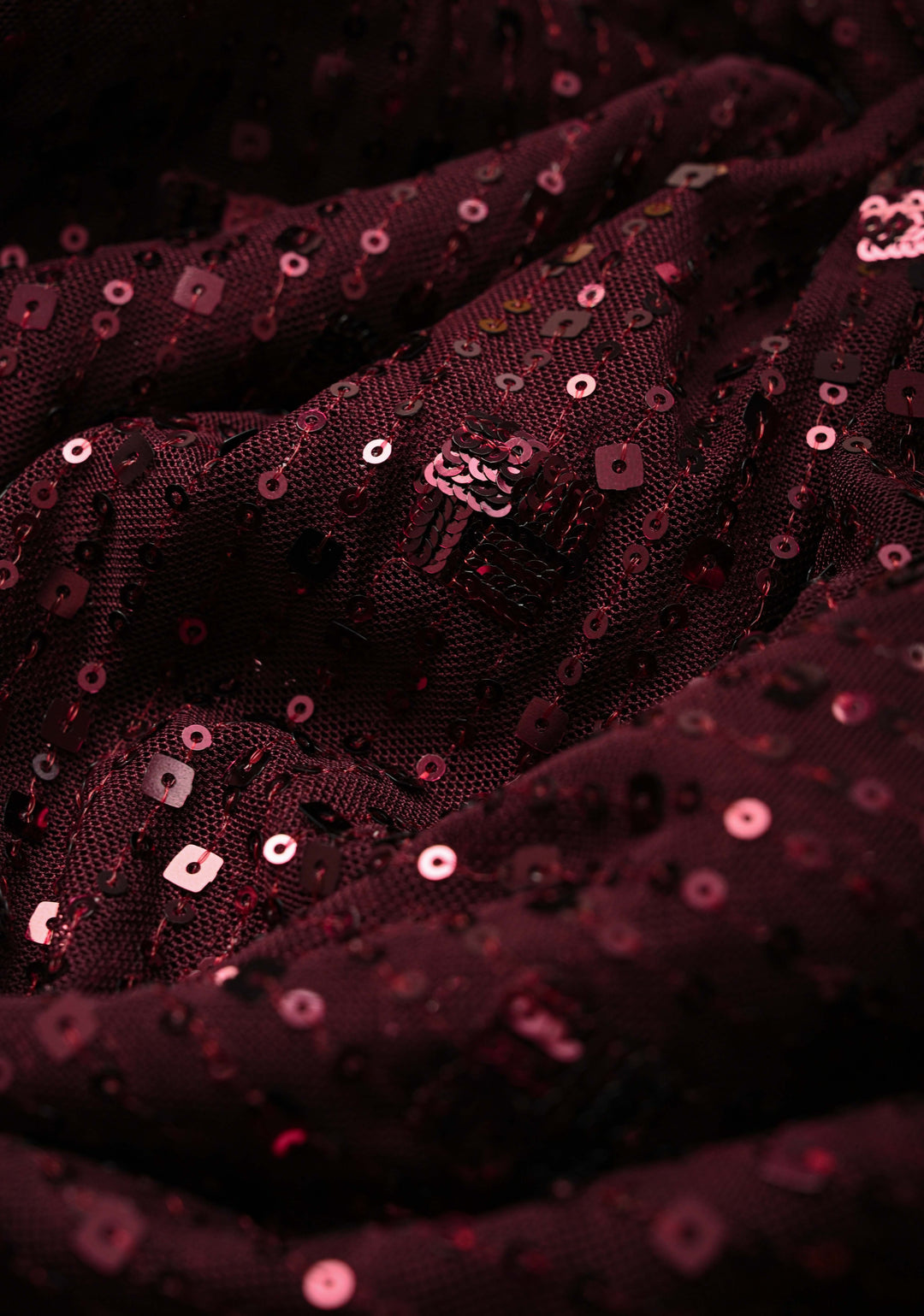 Kanchana tone on tone Sequin on Net Fusion Saree with Two Side Kanjivaram Pure Silk Border