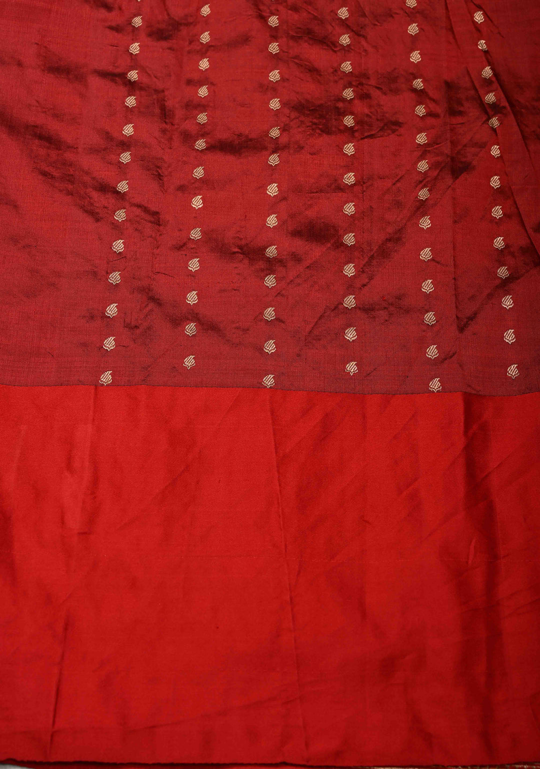 Jamuni Purple Katan Silk Saree with Zari Buttas and Sequins, Cutdana  Hand work | SILK MARK CERTIFIED