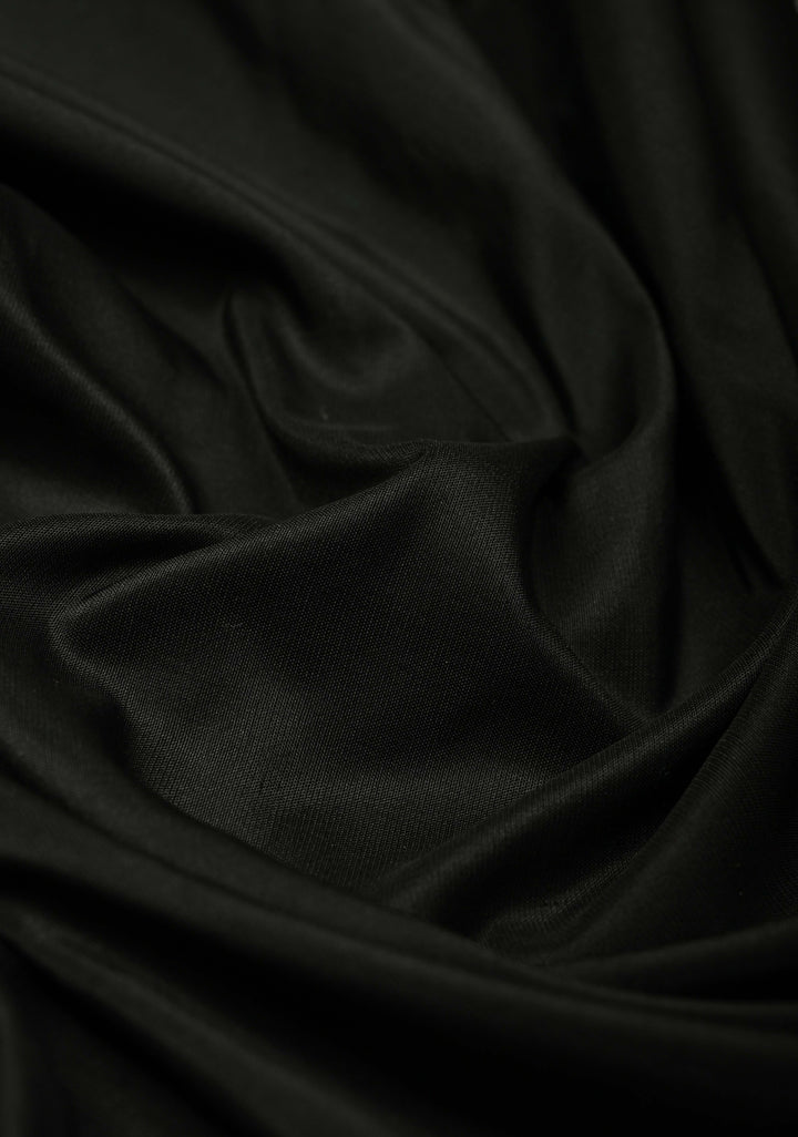 Black Banarasi Katan Silk Saree with Meenakari Pashmina Design on Pallu and Border  | SILK MARK CERTIFIED