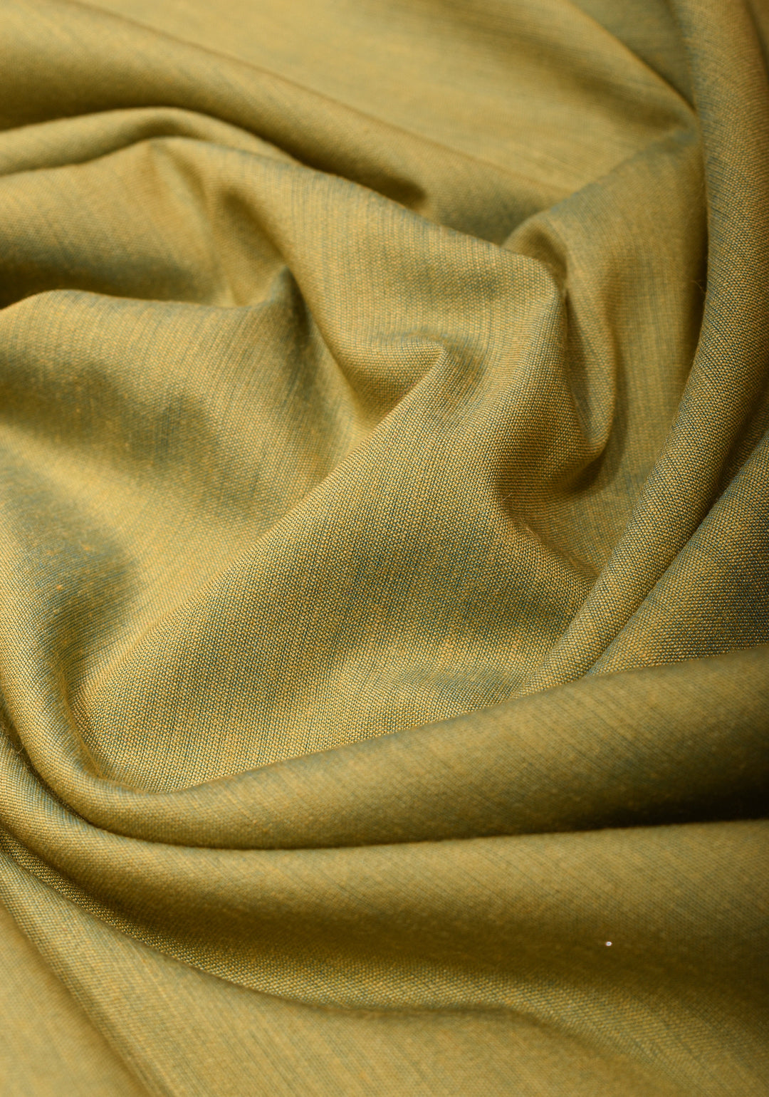 Elegant Tan Dual-Tone Silk Saree with Contrasting Teal Border
