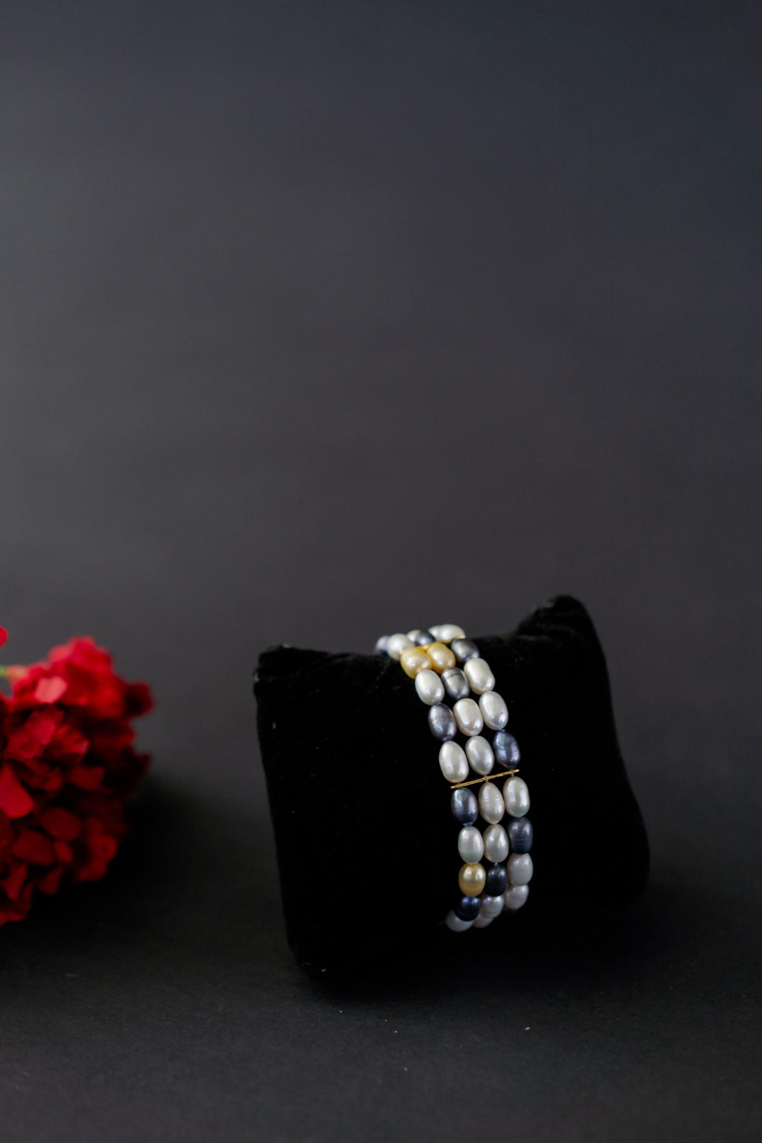 Selene Multi-Strand Pearl Bracelet | SHOBITAM
