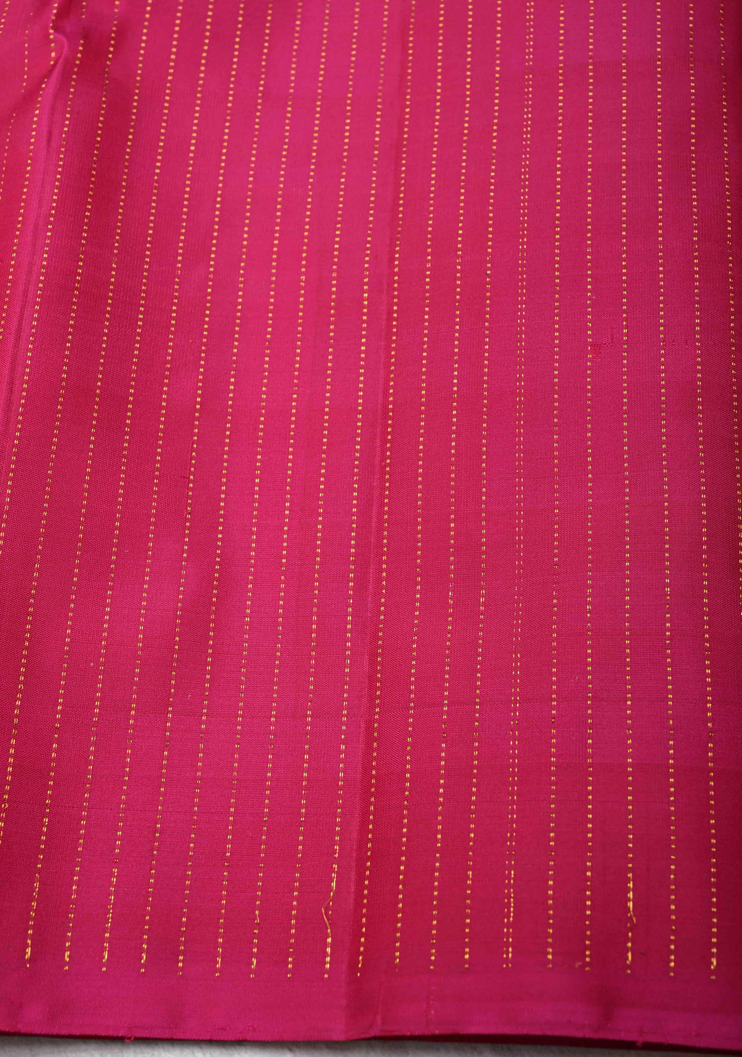 Multicolor Borderless Palum Pazhamum Kanjivaram Pure Silk Saree with Pink Pallu | SILK MARK CERTIFIED