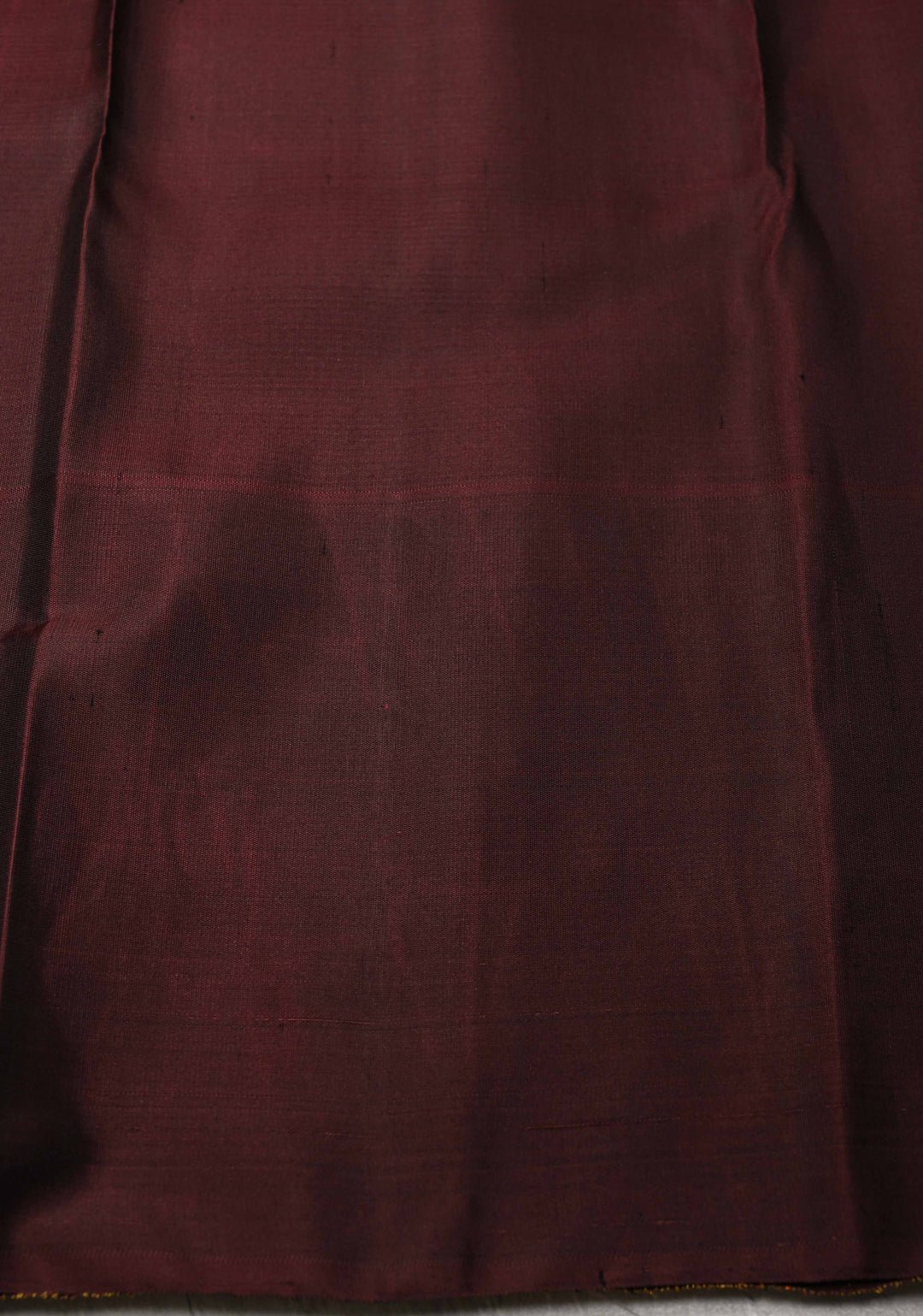 Pure Zari Korvai Kanjivaram Pure Silk Saree with Podi-Kattam Checks and Wide Contrast Zari Border | SILK MARK CERTIFIED