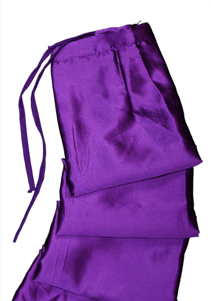 Purple Premium Quality Petticoat for saree, in standard size