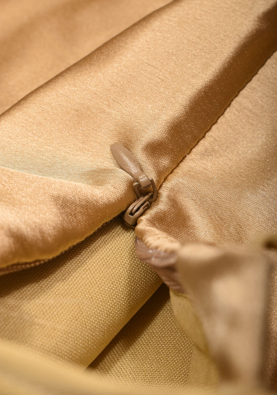 Tan gold Premium Quality Petticoat for saree, in standard size