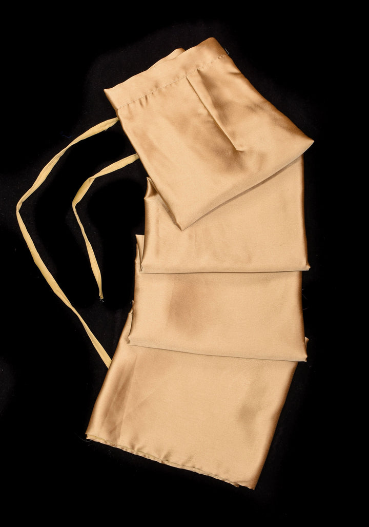 Tan gold Premium Quality Petticoat for saree, in standard size