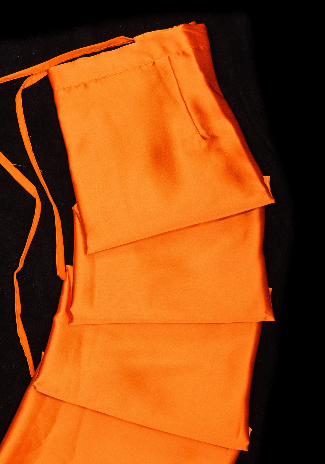 Orange Premium Quality Petticoat for saree, in standard size