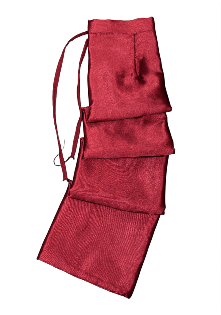 Maroon Premium Quality Petticoat for saree, in standard size