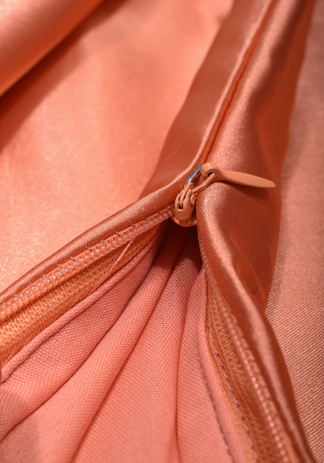 Peach Premium Quality Petticoat for saree, in standard size