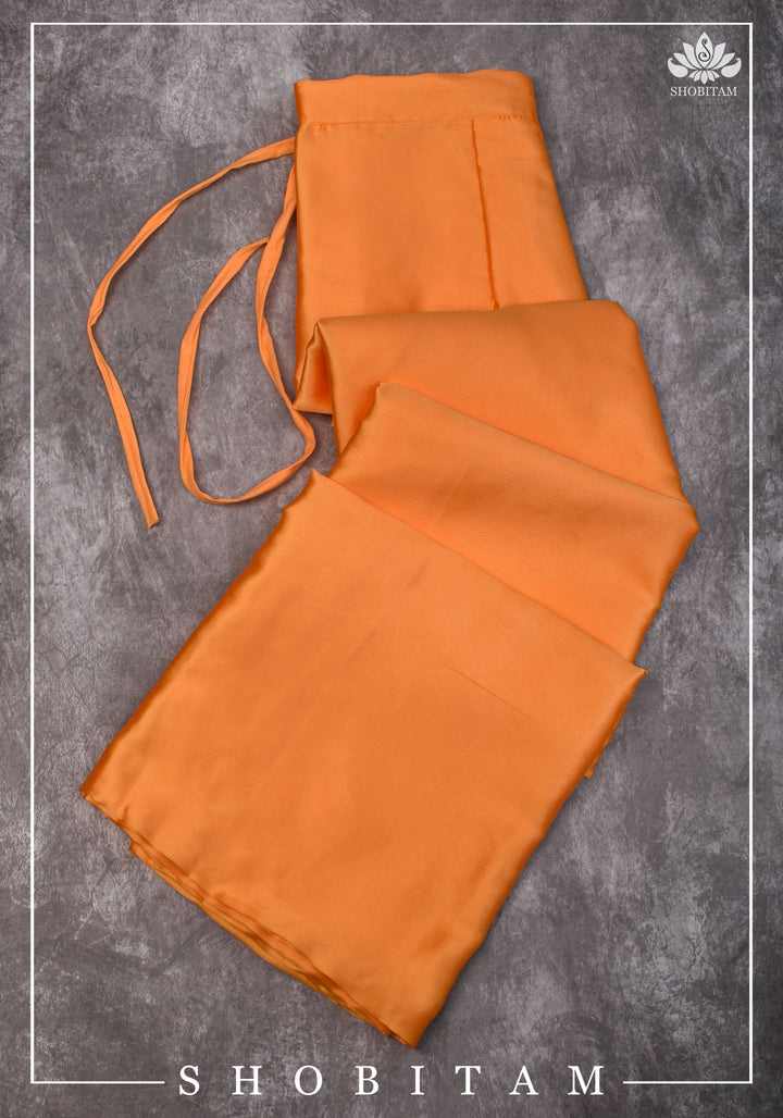 Marigold Petticoat in Premium Satin, 2 Ply Petticoat, Standard Size